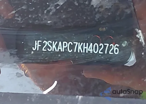 2019 Subaru Forester Sport из США, поврежденный, VIN JF2SKAPC7KH402726